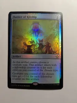Banner of Kinship Foil - Foundations MtG 127 Rare Magic - Image 1