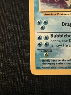 Pokemon Base Set Gyarados Holo - Lightly Played LP - Original Vintage 6/102 WOTC - Image 2