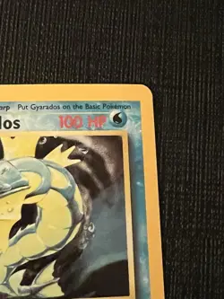 Pokemon Base Set Gyarados Holo - Lightly Played LP - Original Vintage 6/102 WOTC - Image 4