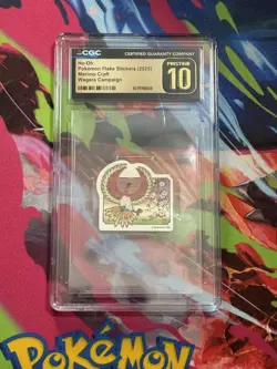 Pokemon Ho-Oh Wagara Flake Sticker 2025 CGC 10 Pristine - Image 1