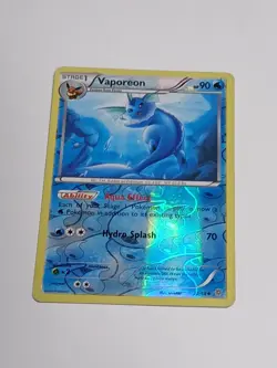 Pokemon TCG Vaporeon 22/98 Reverse Holo XY Ancient Origins - Image 1