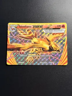Talonflame Break 21/114 Rare BREAK XY- Steam Siege NM/LP Pokemon TCG - Image 1