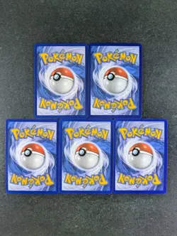 2025 Pokemon Assorted Uncommon + Holo Lots Of 5 CHARMANDER/MISTY'S PSYDUCK - Image 2