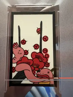 2013 POKEMON HANAFUDA KANTO FEBRUARY CHANSEY/LICKITUNG PSA 10 - Image 3