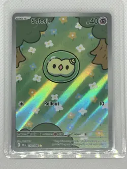 Pokemon TCG Solosis Illustration Rare Black Bolt English NM MINT 118/086 - Image 1