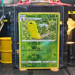 Kakuna Vivid Voltage Reverse Holo Pokemon TCG 002/185 Sword & Shield SWSH04 - Image 1