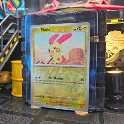 Plusle Paradox Rift Reverse Holo Pokemon TCG 060/182 Scarlet & Violet Common - Image 2