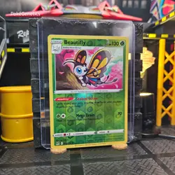 Beautifly Lost Origin Reverse Holo Pokemon TCG 008/196 Sword & Shield Rare - Image 3