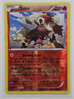 Pokemon TCG Entei 14/98 Reverse Holo XY Ancient Origins-LP - Image 2