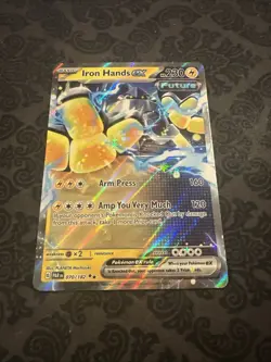 Pokemon TCG, Iron Hands Ex 070/182 - Paradox Rift - Image 1