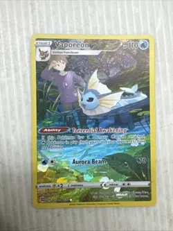 Vaporeon TG02/TG30 Swsh09: Brilliant Stars Trainer Gallery Holo Pokemon Tcg - Image 1
