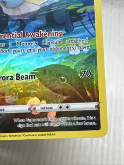 Vaporeon TG02/TG30 Swsh09: Brilliant Stars Trainer Gallery Holo Pokemon Tcg - Image 4