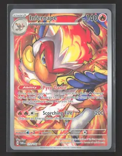 Pokemon 2024 Twilight Masquerade Infernape #173/167 - Image 1