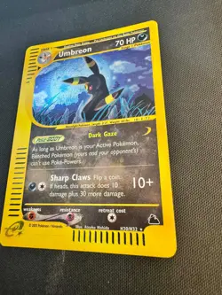 Pokemon Umbreon H30/H32 Skyridge Holo Rare **NO Crystal Charizard** - Image 3