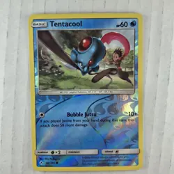 NM Pokemon Tentacool - 40/214 - Common - Reverse Holo Near Mint Unbroken Bonds - Image 3