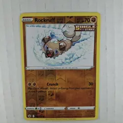 Rockruff Reverse Holo - 086/198 - Chilling Reign Pokemon 2021 Fast Shipping - Image 3