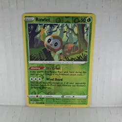 Pokemon - Rowlet 011/189 - Reverse Holo - Darkness Ablaze - NM/M - Fast Shipping - Image 1