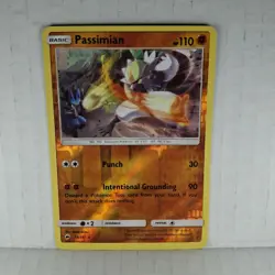 Pokemon - Passimian - 79/147 - Rare Reverse Holo - Burning Shadows - LP - Image 1