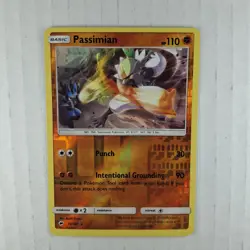 Pokemon - Passimian - 79/147 - Rare Reverse Holo - Burning Shadows - LP - Image 3