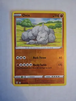 Pokemon - ONIX - 068/163 - Reverse Holo - Battle Styles - NM/M - New - Image 3