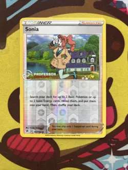 Pokemon Sonia 167/192 - Professor Program Promo - SWSH Rebel Clash - Image 1