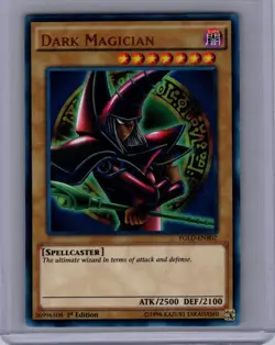 Yugioh YGLD-ENB02 Dark Magician (B) 1ST EDITION Near Mint or Better - Image 1
