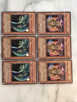 Yu-Gi-Oh! 3x THE AGENT OF CREATION-VENUS,3x AGENT OF WISDOM-MERCURY 1st Ed RARES - Image 1