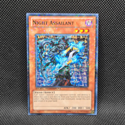 Yugioh Night Assailant (DT03-EN056) DUEL TERMINAL RARE HOLO (NEAR MINT) - Image 1