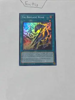 Yugioh Tri-Brigade Roar Super Rare NM Cyberstorm Access Ships Same Day! - Image 1