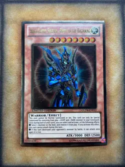 Yugioh Black Luster Soldier - Envoy of the Beginning GLD4-EN013 Gold Rare NM - Image 1