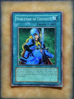 Yugioh Nobleman of Crossout PSV-034 Super Rare Original Print MP - Image 1