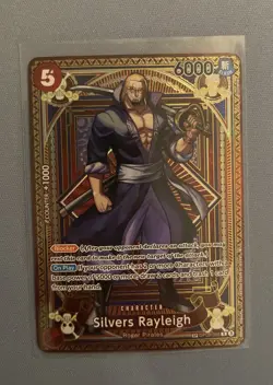 One Piece Silvers Rayleigh OP11 OP09-005 SP/R Parallel a Fist of Divine Speed - Image 1