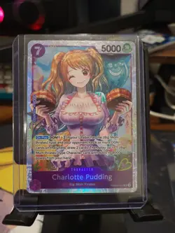 One Piece Premium Booster Best Vol. 2 #PRB02-010 SR Foil TCG Charlotte Pudding - Image 1