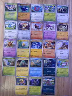 Bundle Of Scarlet And Violet Obsidian Flame Cards - Image 1