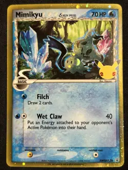 Mimikyu Delta Species SWSH136 Sword & Shield Promo Card Holo FAST SHIP! - Image 1