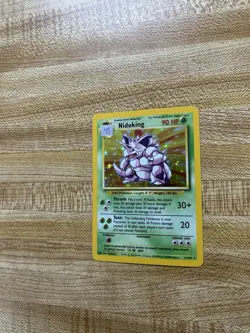 Pokemon NIDOKING Base Set HOLO Foil Rare Card 11/102 NM - Image 3