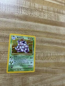 Pokemon NIDOKING Base Set HOLO Foil Rare Card 11/102 NM - Image 4