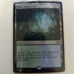 MTG English Misty Rainforest LP Foil Modern Horizons 2 - Image 1