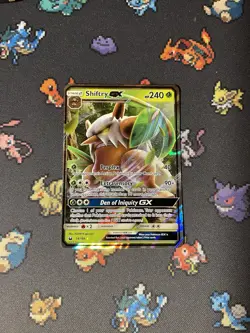 Pokemon Cards Shiftry GX 14/168 Ultra Rare Celestial Storm - (NM) - Image 1