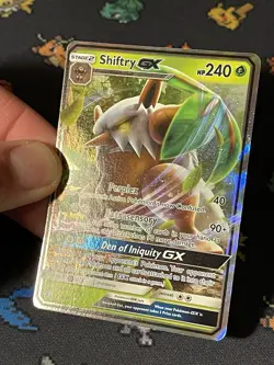 Pokemon Cards Shiftry GX 14/168 Ultra Rare Celestial Storm - (NM) - Image 3