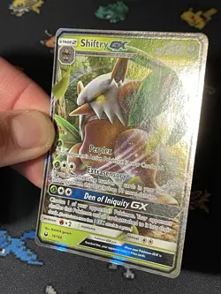 Pokemon Cards Shiftry GX 14/168 Ultra Rare Celestial Storm - (NM) - Image 4