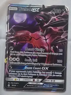 Yveltal GX 79/131 - Forbidden Light - NM - Pokemon Card - Image 1
