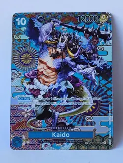 Kaido SP OP04-044 OP05 Alternate Art One Piece Card English TCG Official - Image 1