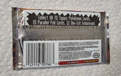 Topps Pokemon The First Movie Trading Cards Sealed Pack - Blue Logo - Vintage! - Image 2