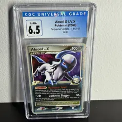 Absol G LV.X 141/147 Supreme Victors 2009 - CGC 6.5 - Holo Pokemon Card - Image 1
