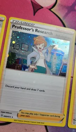 3 x Professor's Research 060/072 Cosmos Holo Promo Pokemon Card Juniper - Image 4