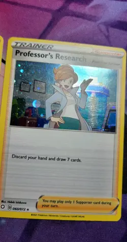 3 x Professor's Research 060/072 Cosmos Holo Promo Pokemon Card Juniper - Image 5