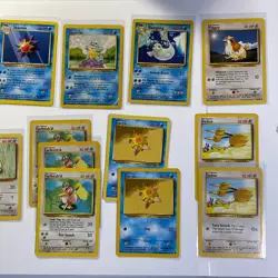 Pokemon TCG Base Set (1999) Mixed Card Lot 17x - Image 2
