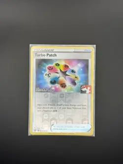 Pokemon Card - Turbo Patch - “Thank You” Holo Promo (172/189) Darkness Ablaze NM - Image 1