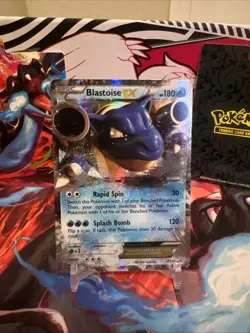 Pokemon Blastoise EX XY Black Star Promos HP-HOLO Card XY30 - Image 1